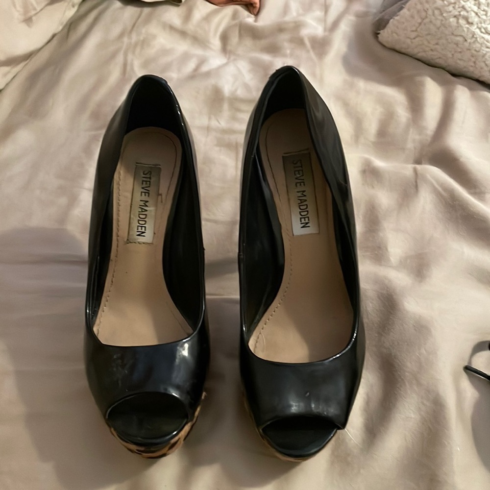 Steve Madden pumps - very high heel - great going out shoe